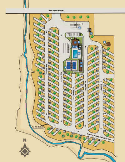 Click to see larger version of site map